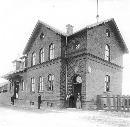 Sæby toldkammer i starten af 1900-tallet