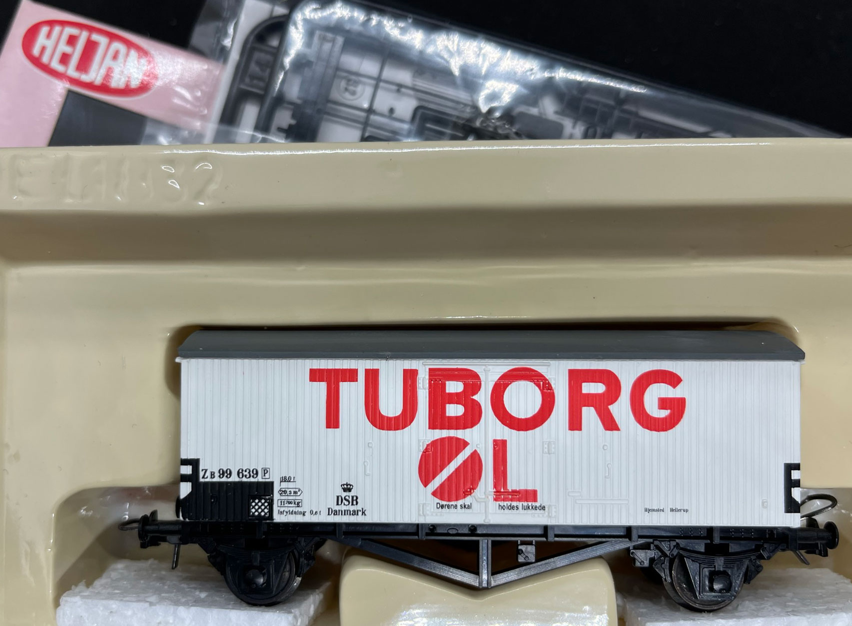 DSB Zb 99639 - 'Tuborg Øl'